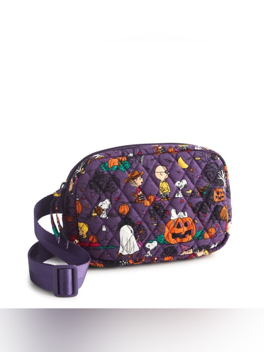 Vera Bradley Peanuts Large Cube Belt Bag - Picture 1 of 3